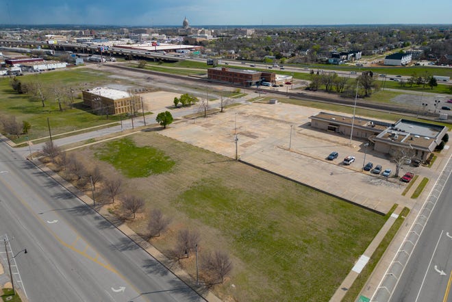 Dolese property between NW 13 and NW 16 just east of Broadway that is set to be built up as a mixed-use development, is pictured a year ago in Oklahoma City.