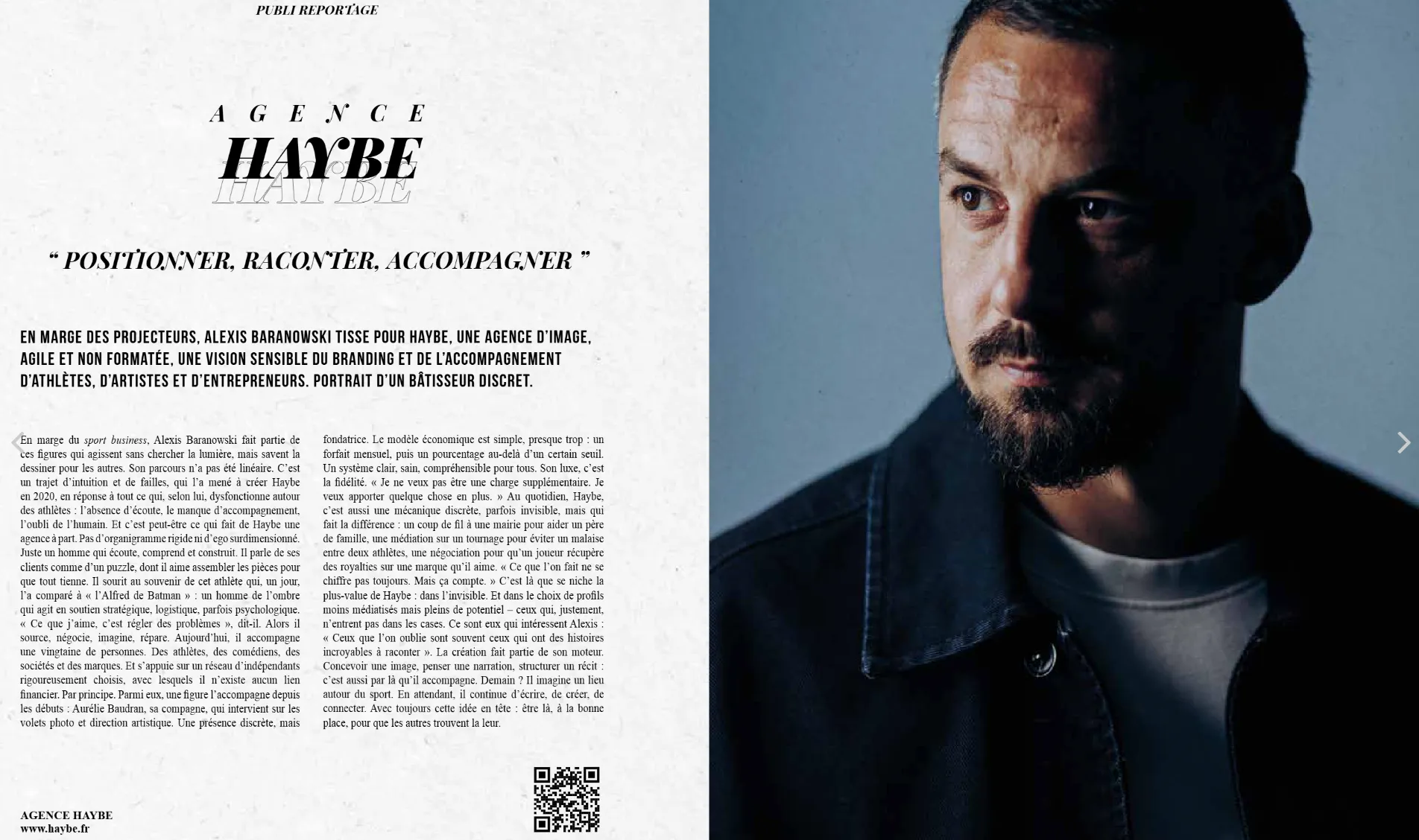 Article de Trust Magazine consacré à l'agence Haybe