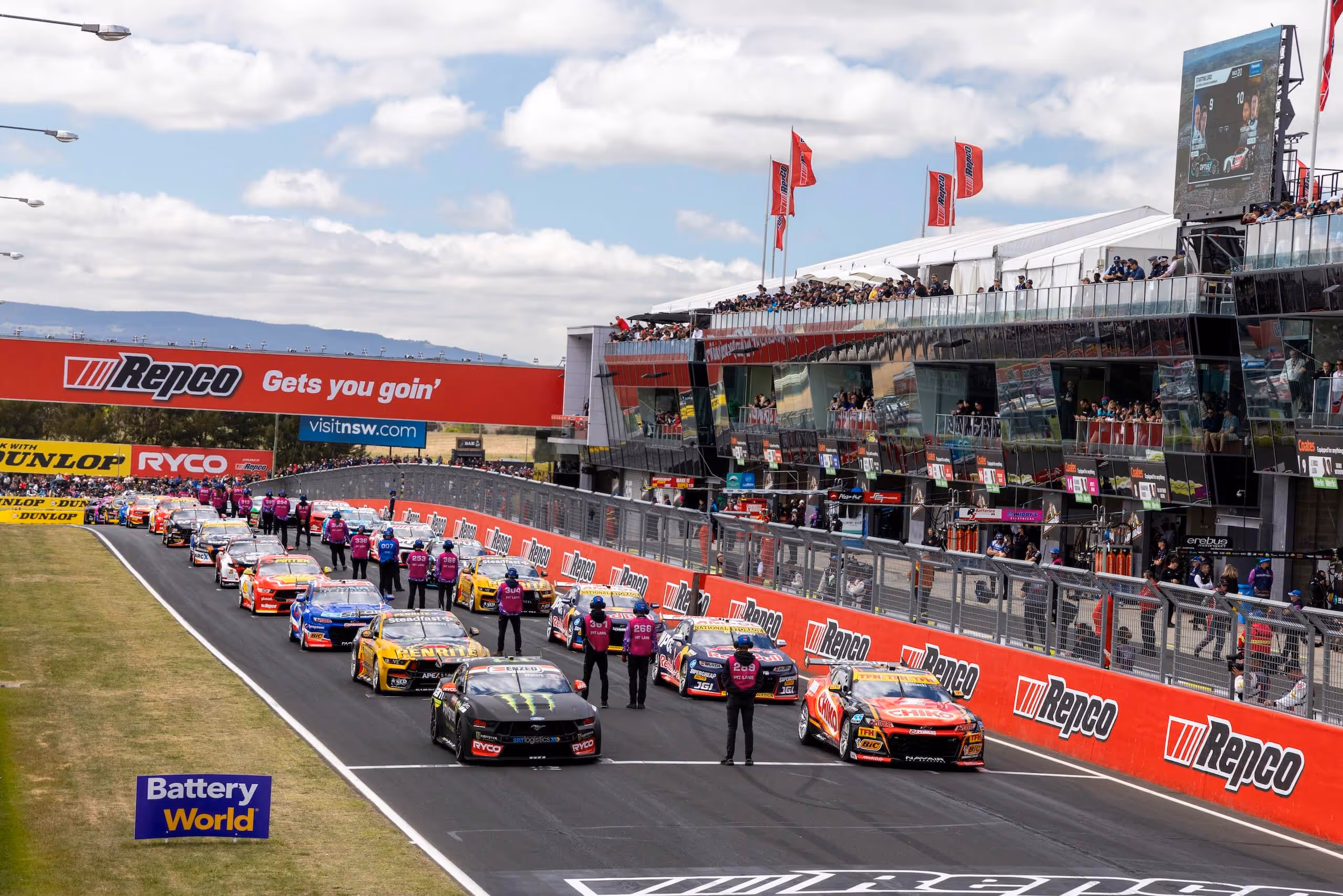 Starting grid for Bathurst