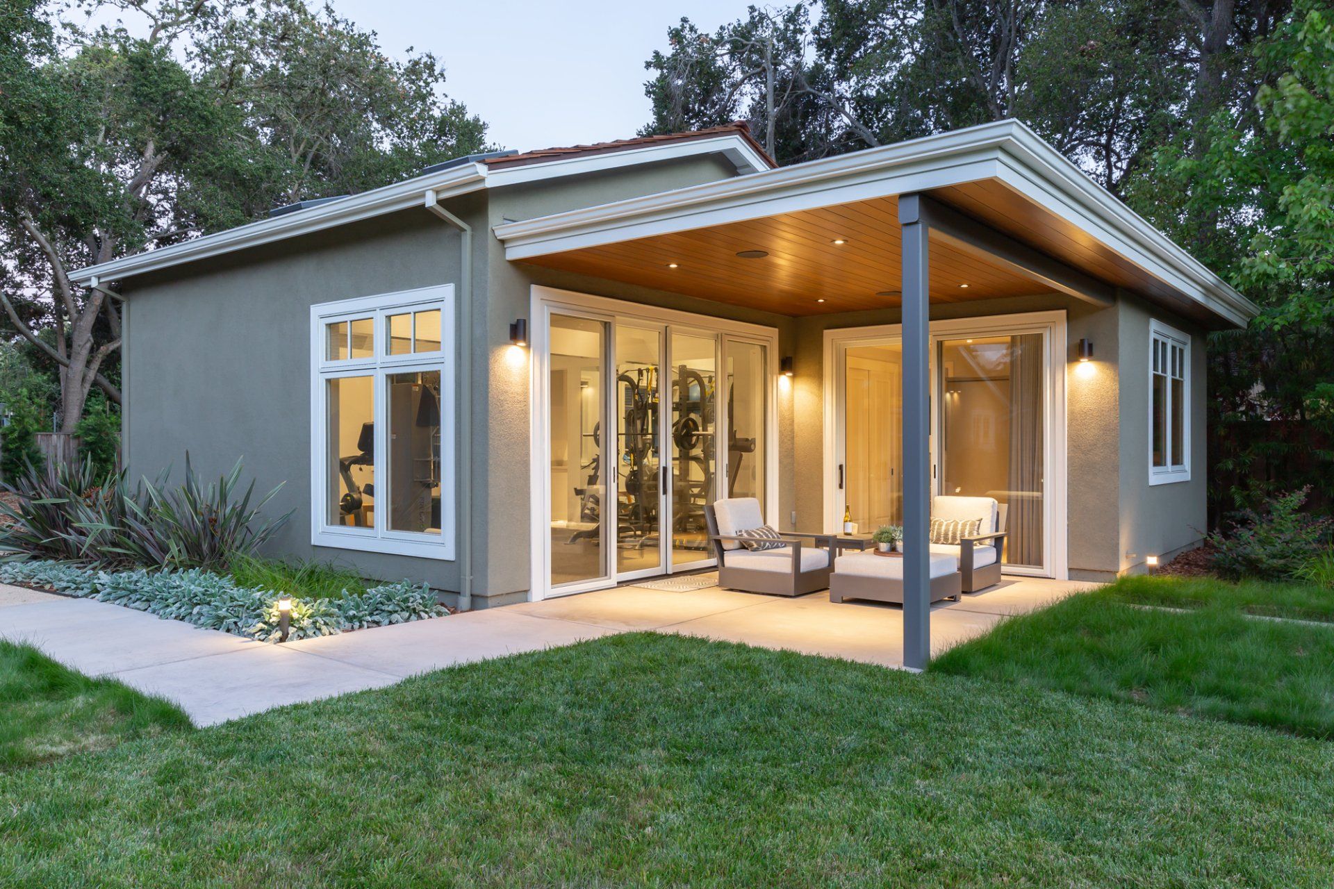 ADU | Accessory Dwelling Unit | Exterior | Seating Area| Atherton