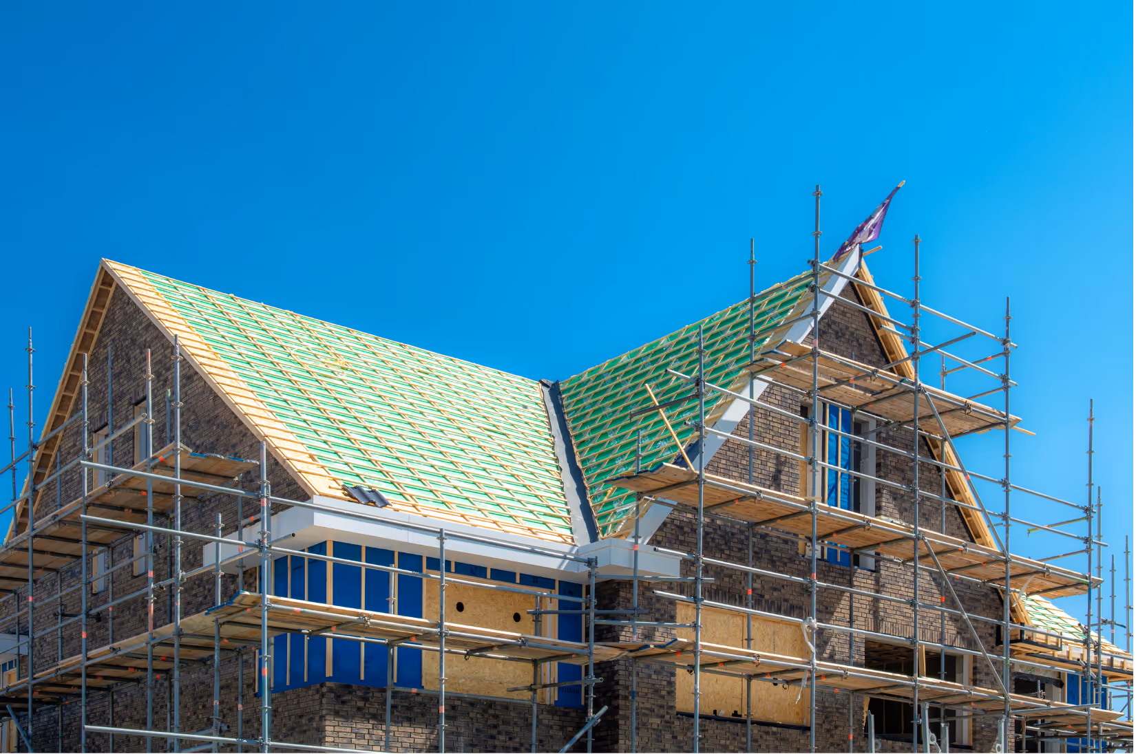 Home construction, A-line roof