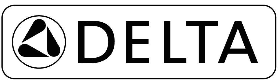 Delta Faucet logo kitchen and bathroom faucets and fixtures represented by Terentti