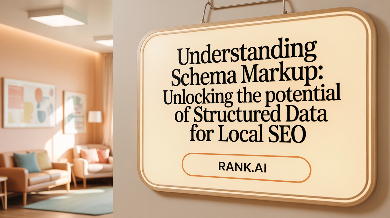 Understanding Schema Markup: Unlocking the Potential of Structured Data for Local SEO
