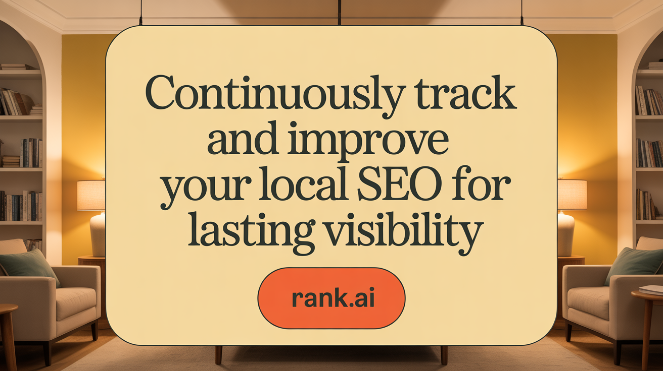 Continuously Track and Improve Your Local SEO for Lasting Visibility