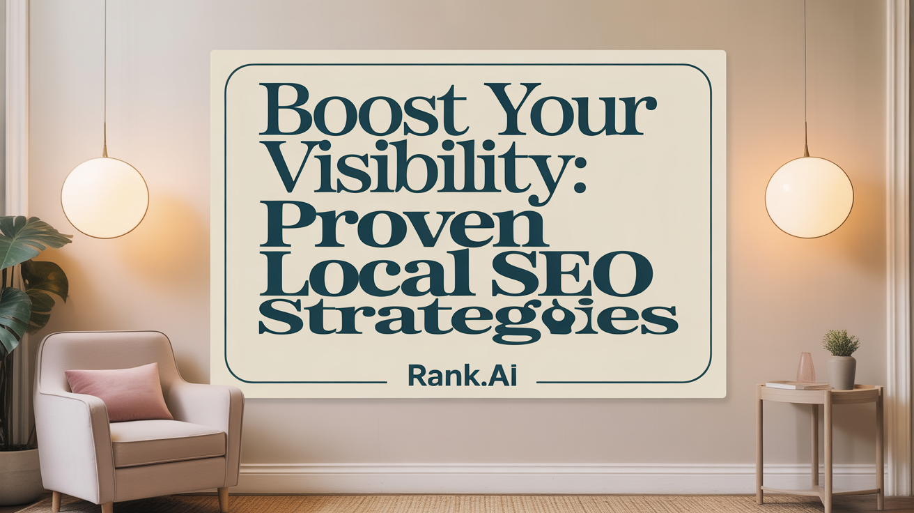 Boost Your Visibility: Proven Local SEO Strategies