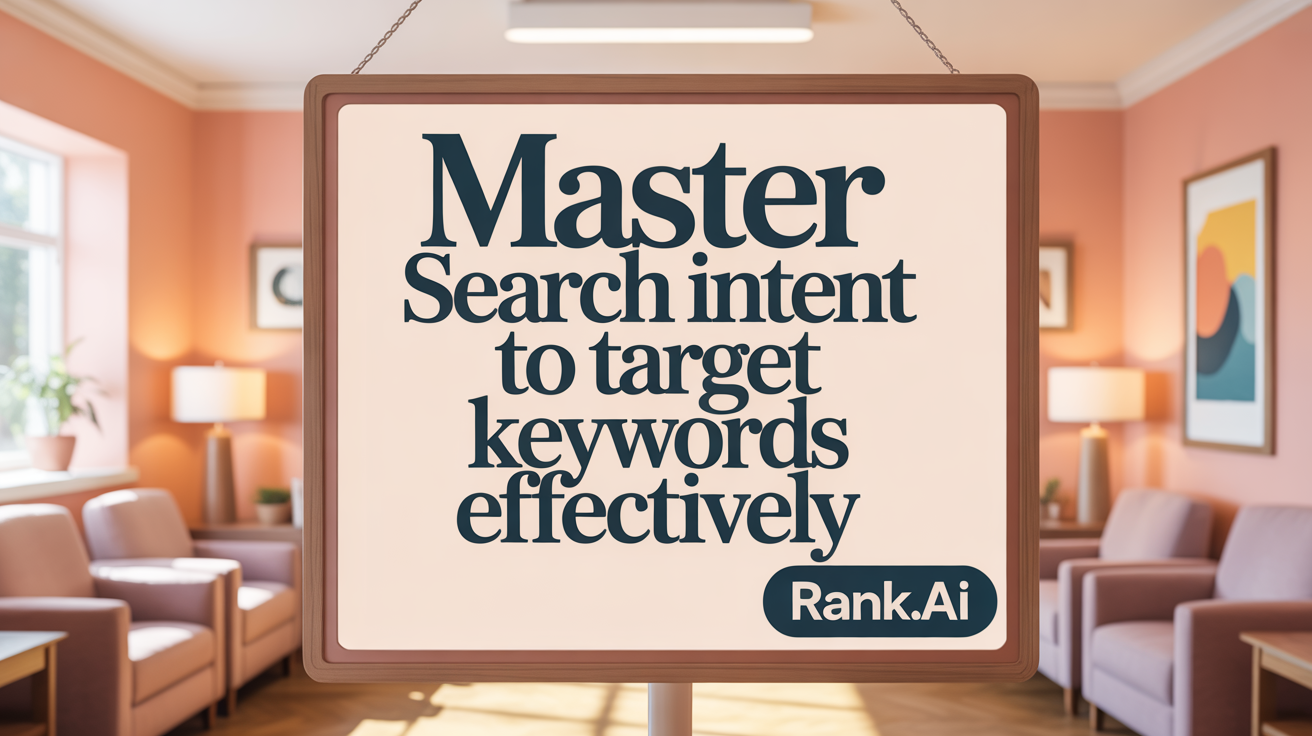 Master Search Intent to Target Keywords Effectively