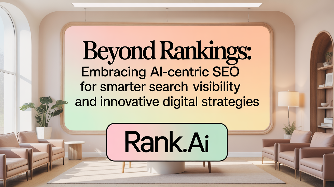 Beyond rankings: Embracing AI-centric SEO for smarter search visibility
