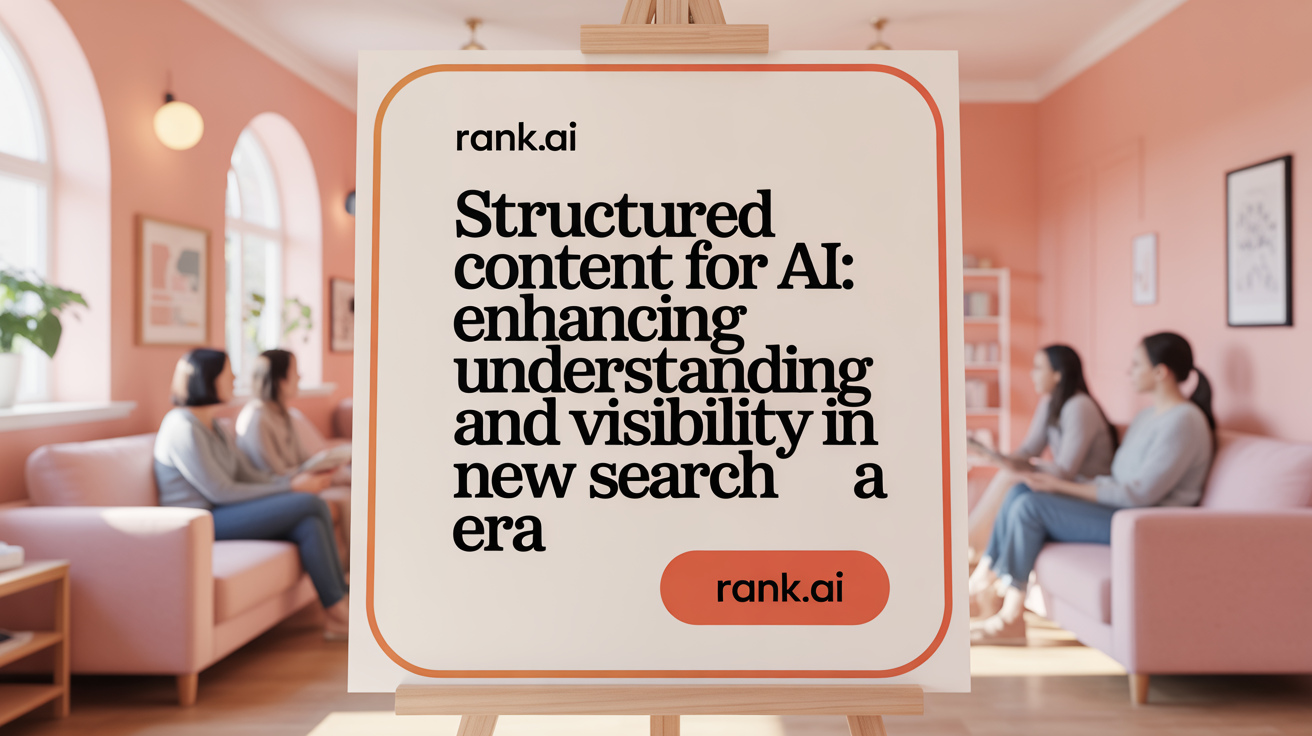 Structured content for AI: Enhancing understanding and visibility in a new search era