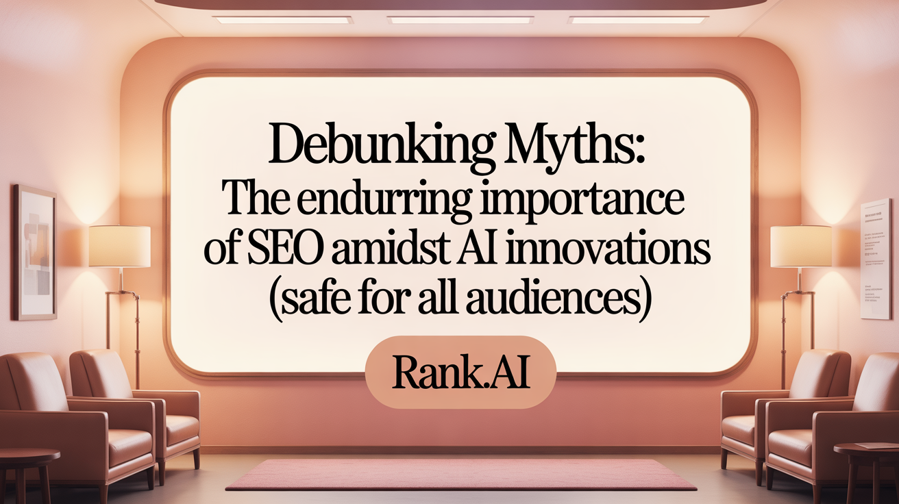 Debunking myths: The enduring importance of SEO amidst AI innovations