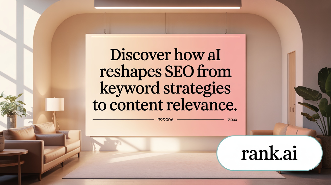 Discover how AI reshapes SEO from keyword strategies to content relevance.
