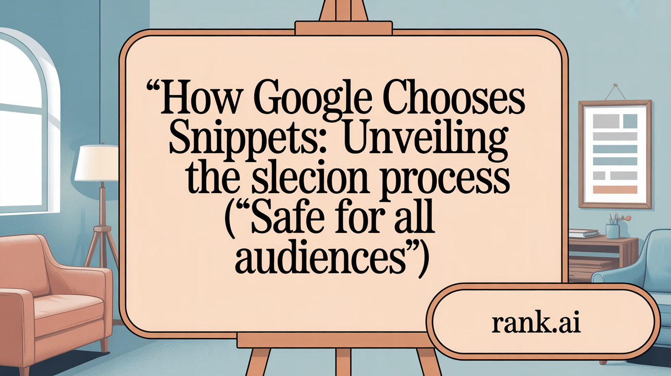 How Google Chooses Snippets: Unveiling the Selection Process