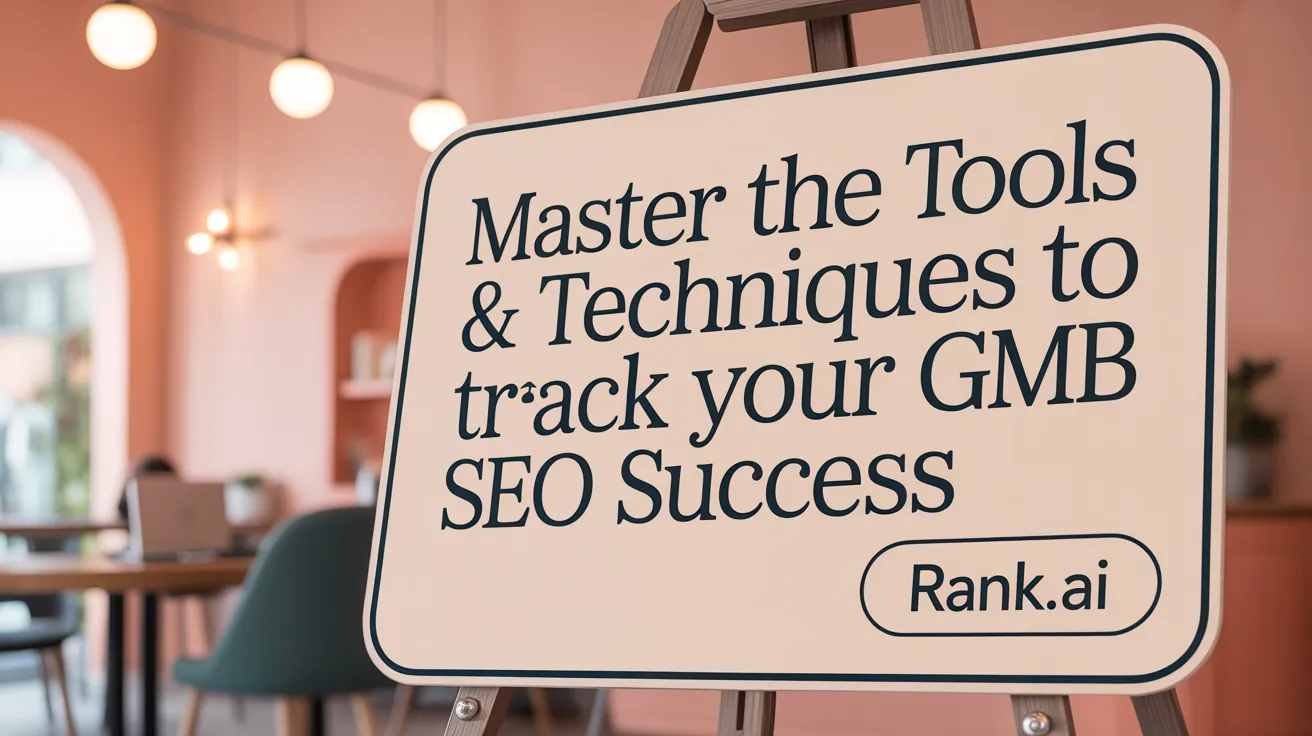 Master the Tools & Techniques to Track Your GMB SEO Success