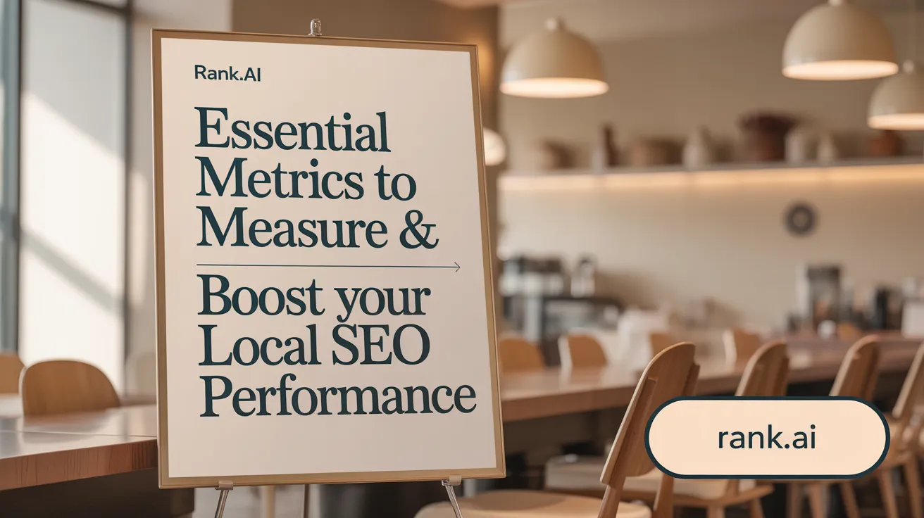 Essential Metrics to Measure & Boost Your Local SEO Performance