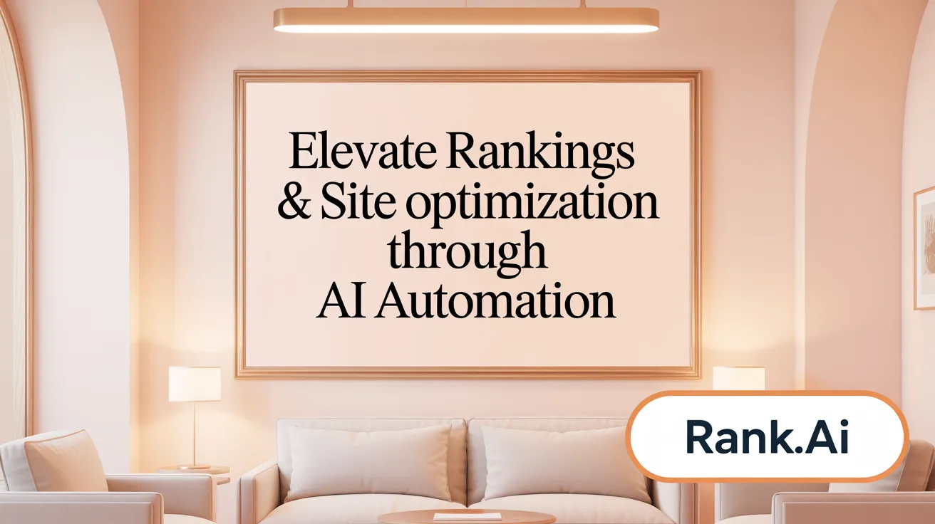 Elevate Rankings & Site Optimization through AI Automation