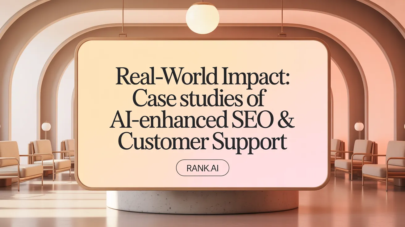 Real-World Impact: Case Studies of AI-Enhanced SEO & Customer Support