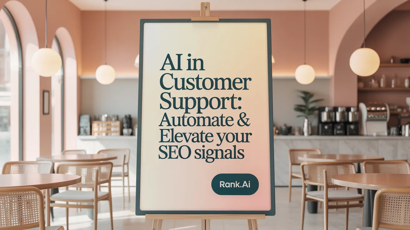 AI in Customer Support: Automate & Elevate Your SEO Signals