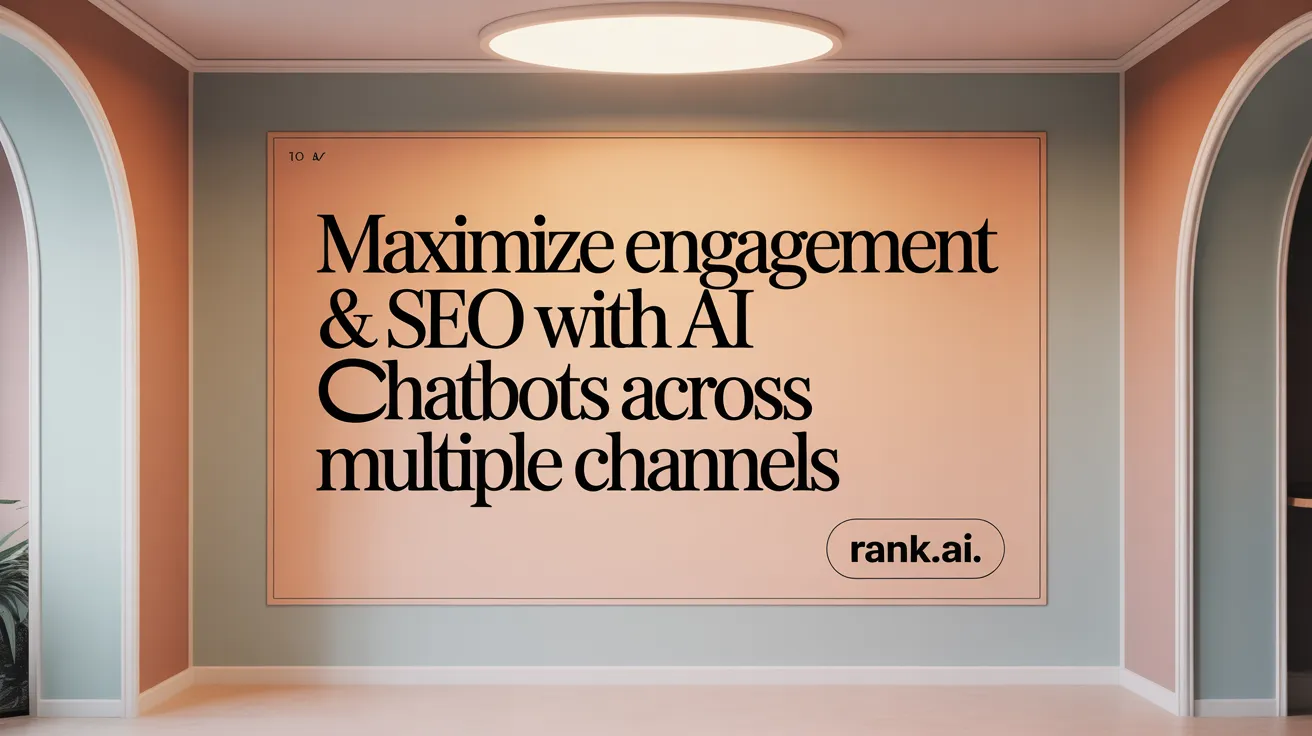 Maximize Engagement & SEO with AI Chatbots Across Multiple Channels