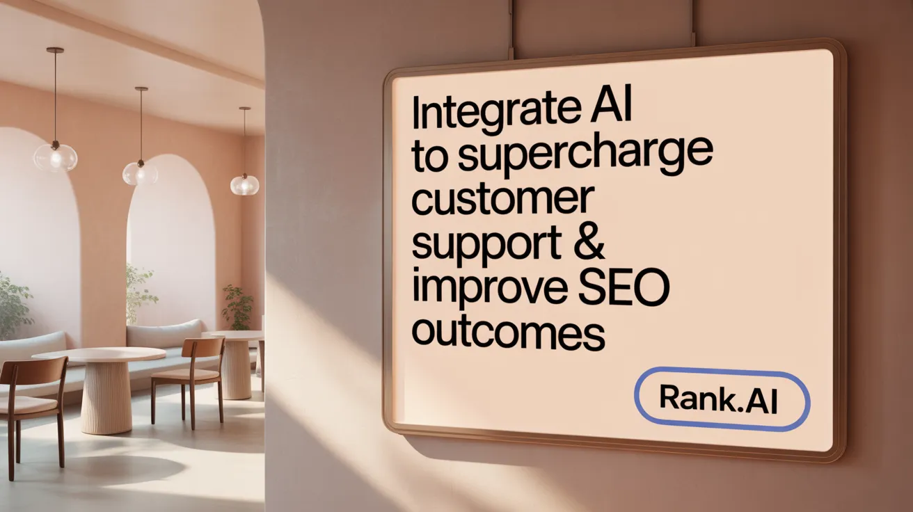 Integrate AI to Supercharge Customer Support & Improve SEO Outcomes