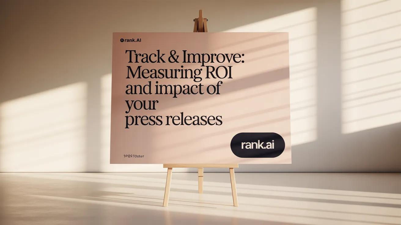 Track & Improve: Measuring ROI and Impact of Your Press Releases