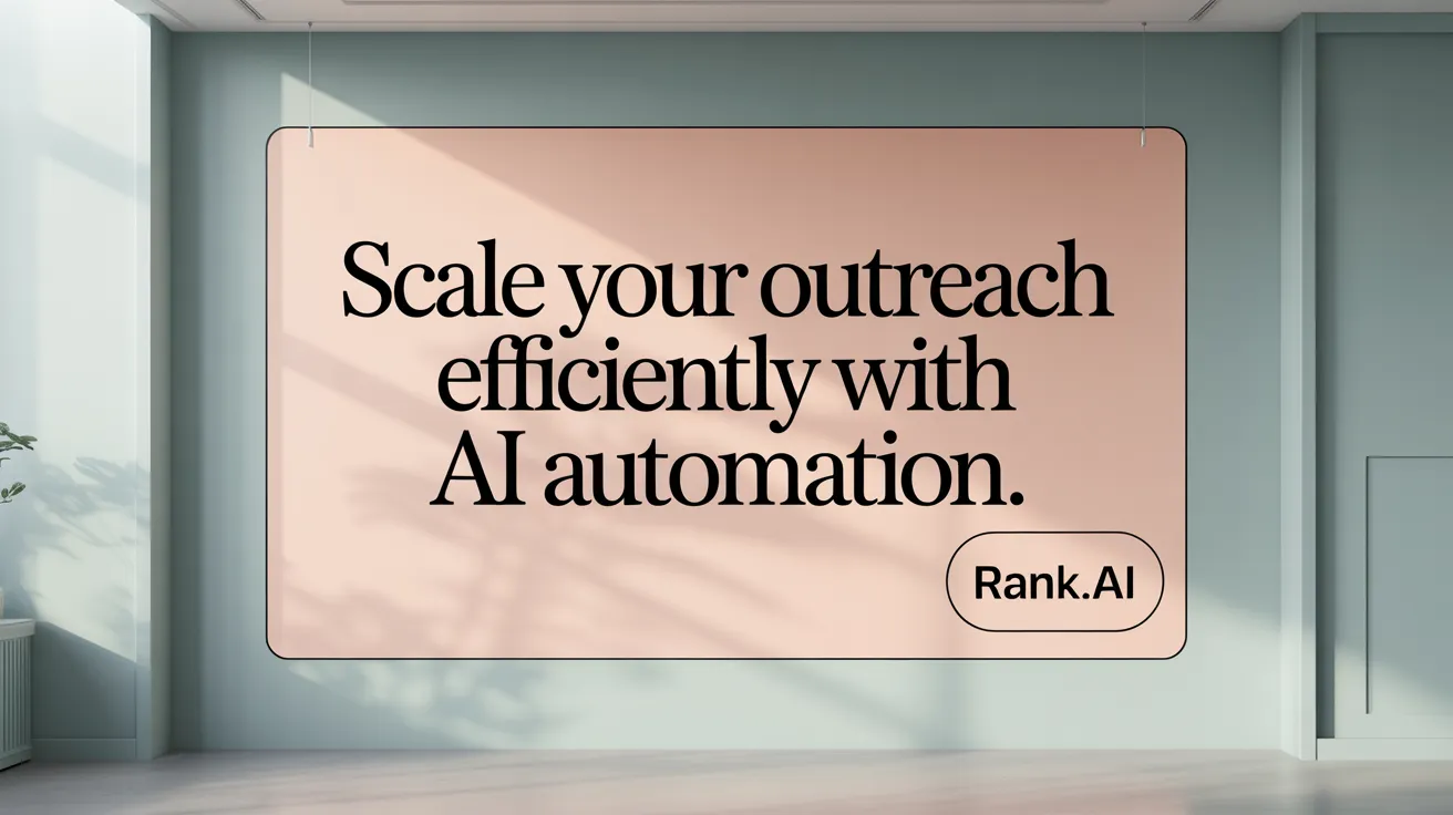 Scale Your Outreach Efficiently with AI Automation