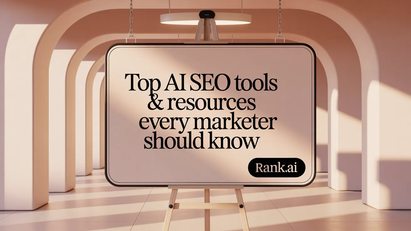 Top AI SEO Tools & Resources Every Marketer Should Know
