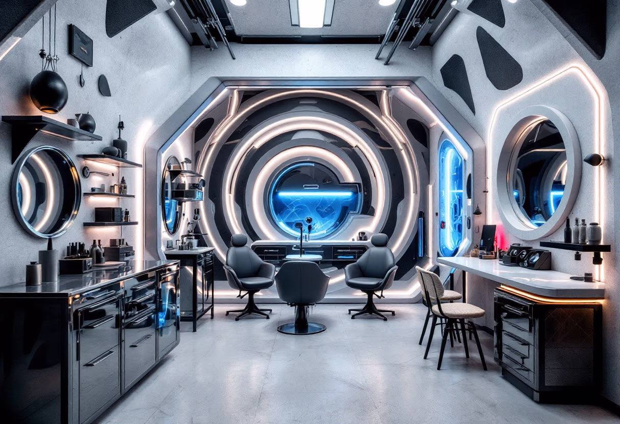 image of tattoo studio interior