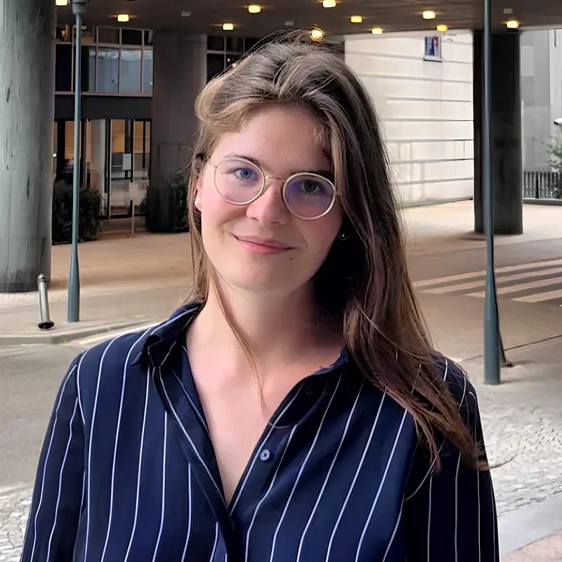 Portrait of Charlotte Thibault, Regional Youth Champions of DTH-Lab