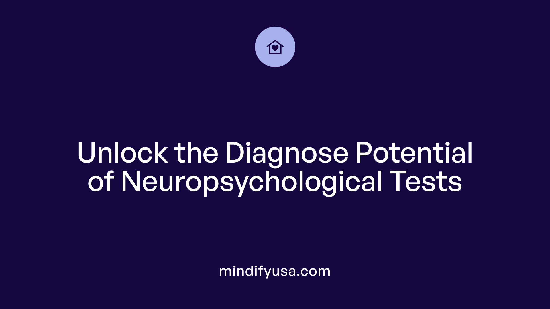 Unlock the Diagnose Potential of Neuropsychological Tests
