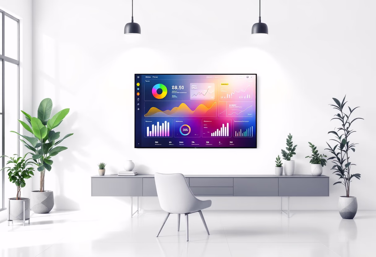 image of business professionals in an office (for a data analytics and business intelligence) [digital project]