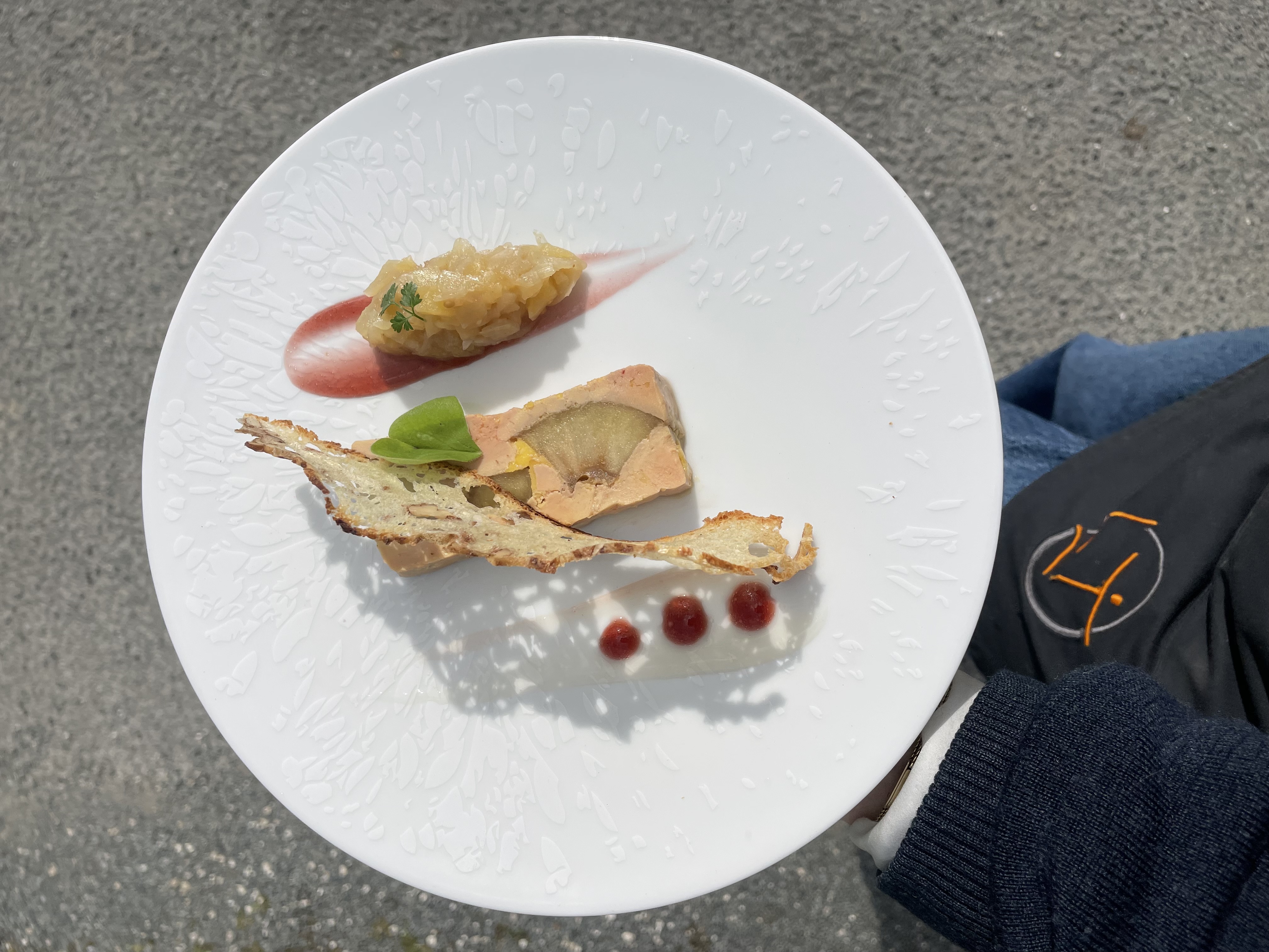 entrée - le foie gras