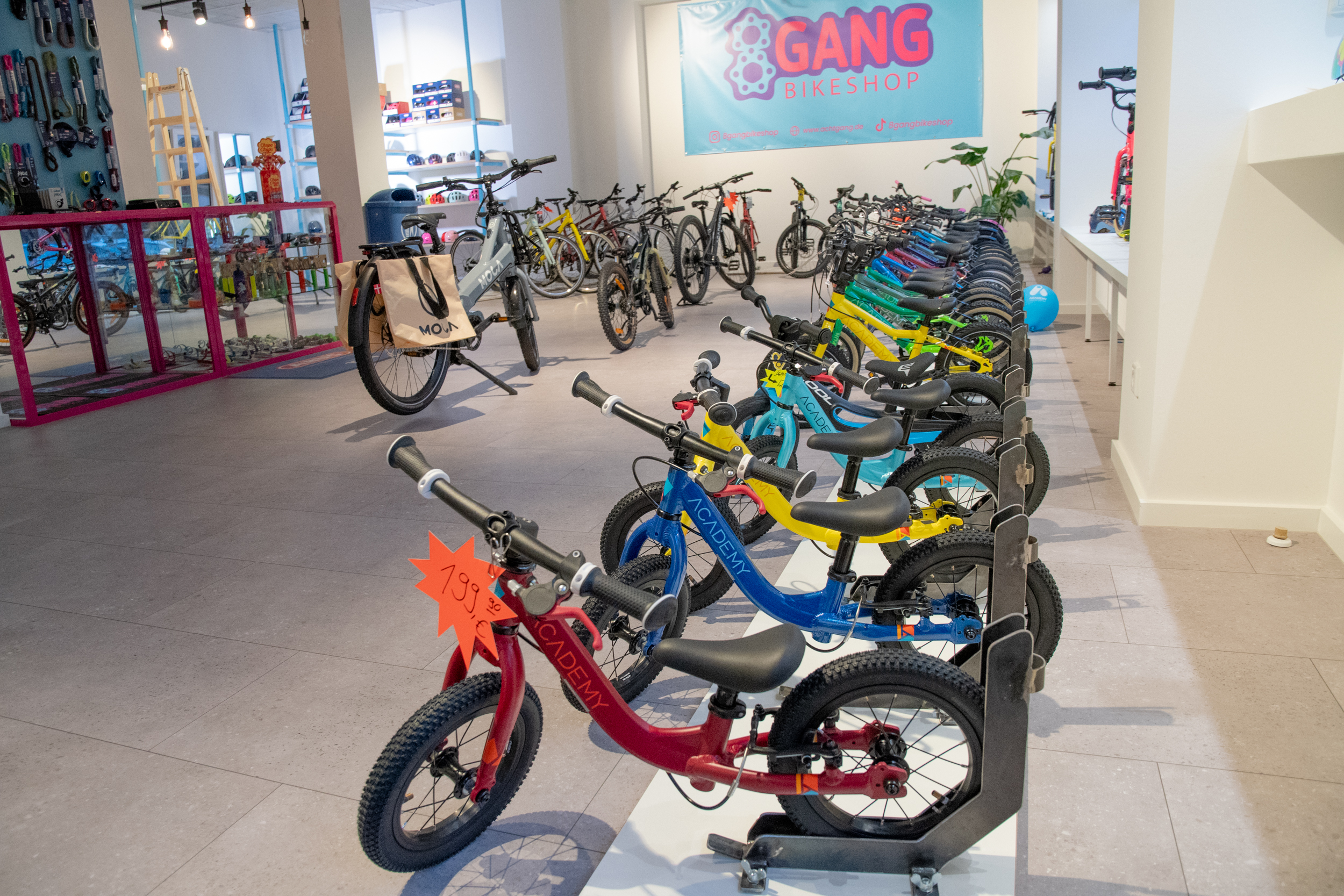 image of kids' bikes