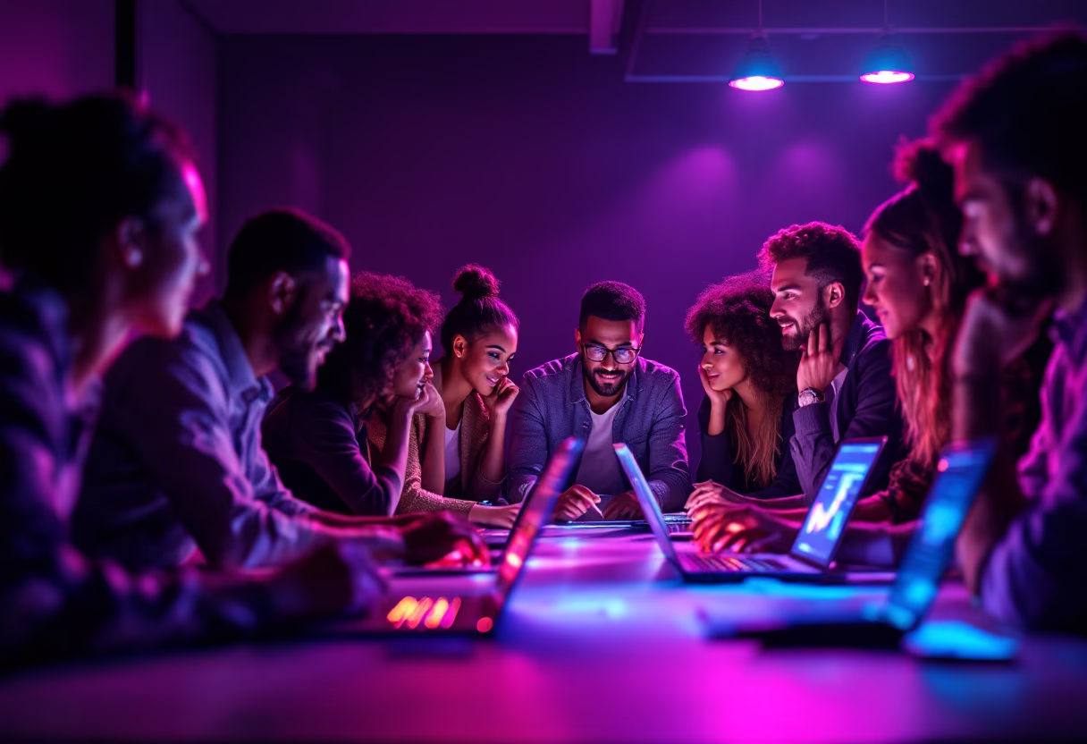 [background image] office space (for a tech gadgets store)