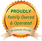 proudly family owned logo