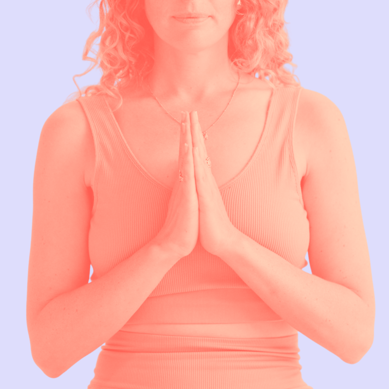 image of devotees praying