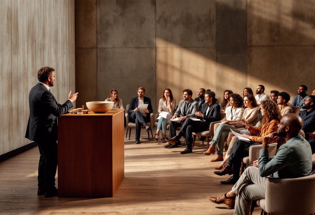 image of a transportation seminar