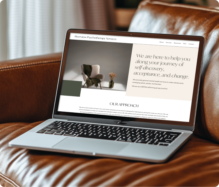 Website Image: Riverview Psychotherapy Services 