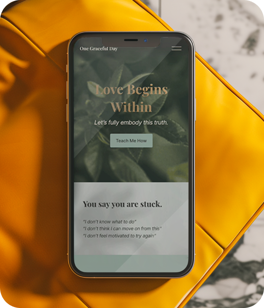 Website Image: One Graceful Day