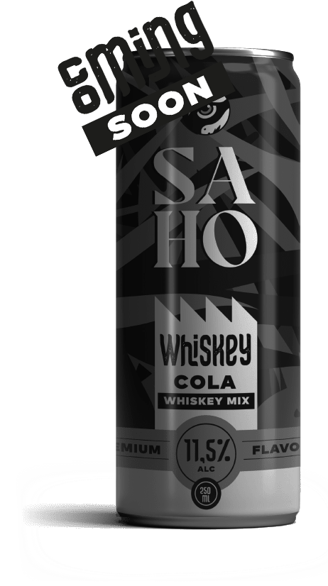 SaHo Whiskey Cola 250ml Dose – Vodka-Mix mit Whiskey Cola, 11,5% Alkohol Coming soon