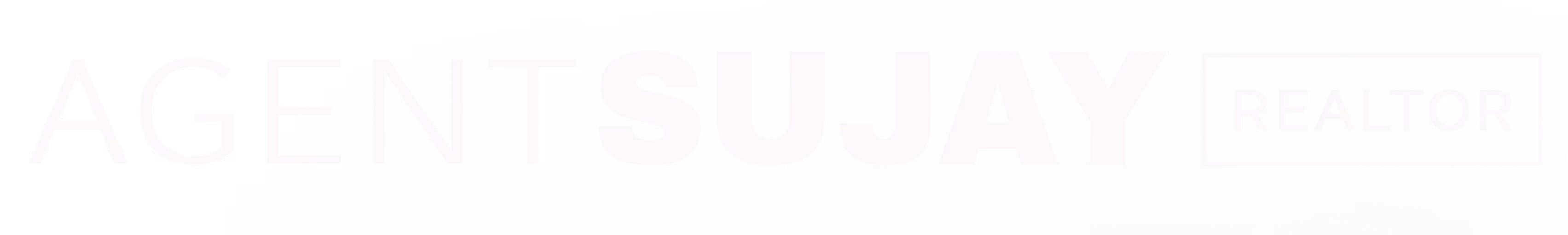 Logo with the text 'AGENT SUJAY' in bold capital letters and 'REALTOR' in a boxed outline.