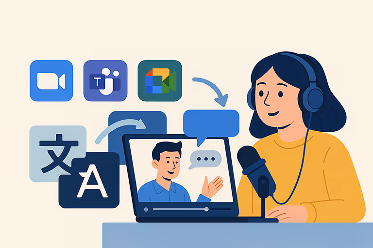 Wie Kann ich Videos Meeting Aufzeichnungen übersetzen? (Zoom, Teams, Meet)