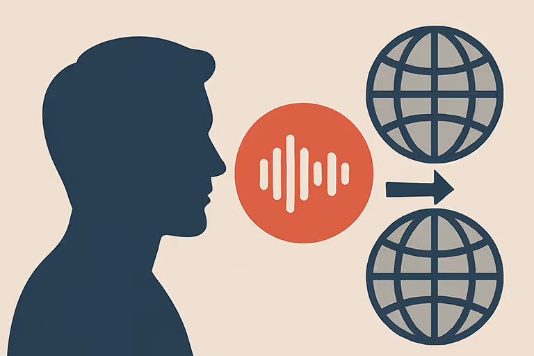 Kann KI die Originalstimme des Sprechers in einer anderen Sprache beibehalten?