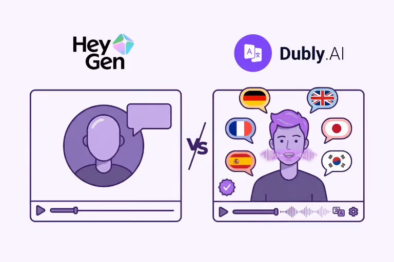 HeyGen vs. Dubly.AI: Which Software Is the Best Solution for AI-Powered Video Translation?