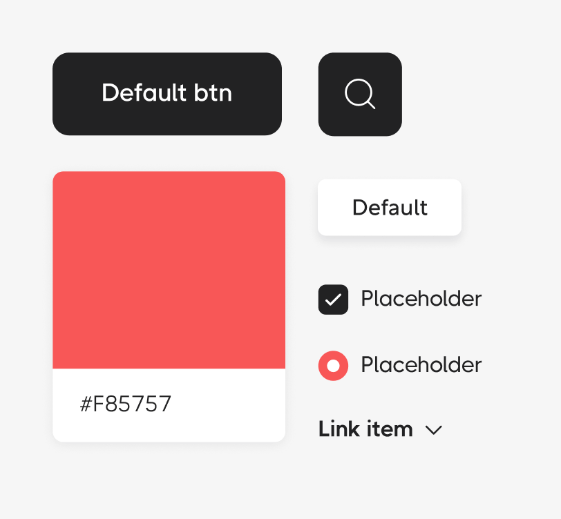 Styles And Symbols - Realtor X Webflow Template