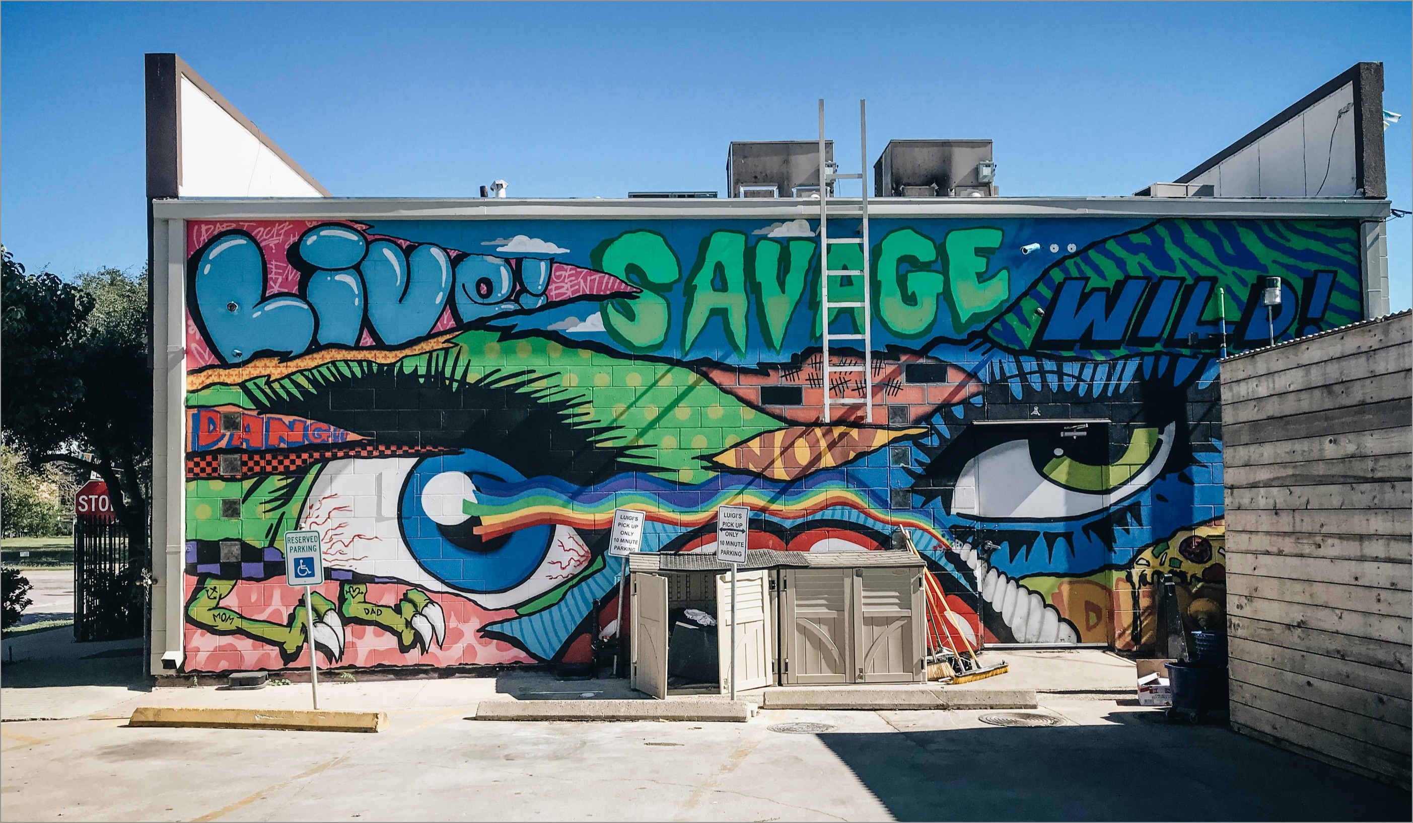 Mural on Alameda Street by Felipe Galvan