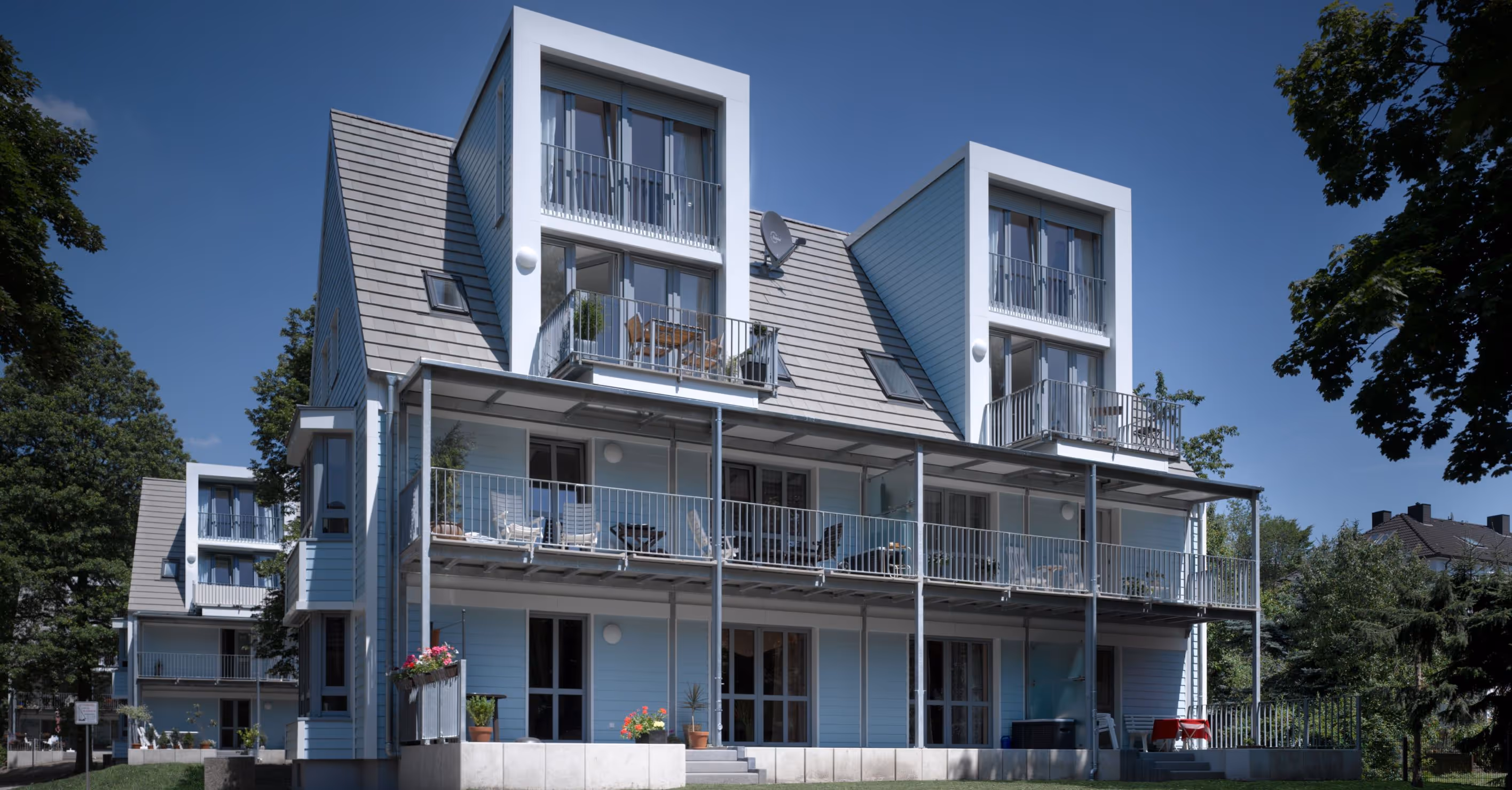 Dachausbauten und Modernisierung Raabestraße Hattingen