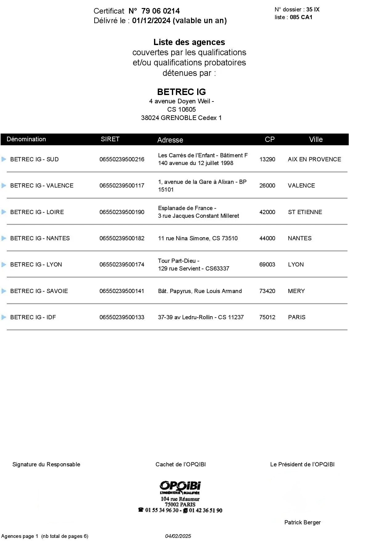 Qualifications OPQIBI page 5
