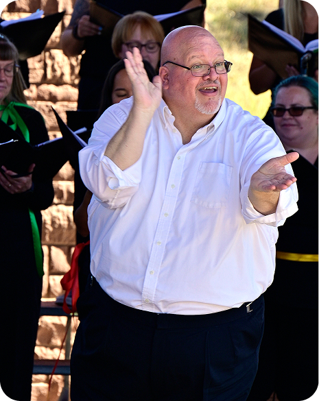 Michael Todd Krueger, Conductor and music director of Voices West
