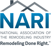 Logo of the National Association of the Remodeling Industry with tagline 'Remodeling Done Right.'