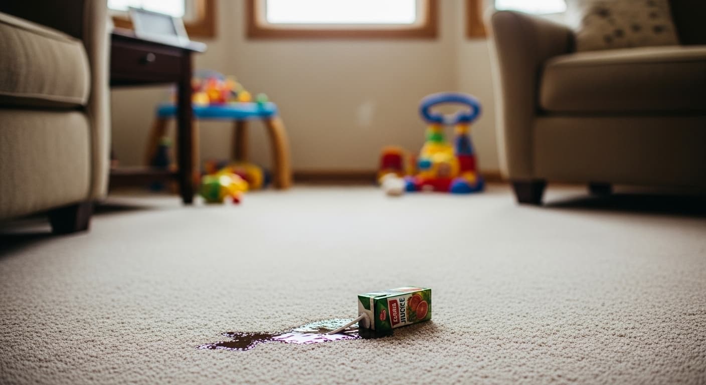 How to Remove High Traffic Stains from Carpet