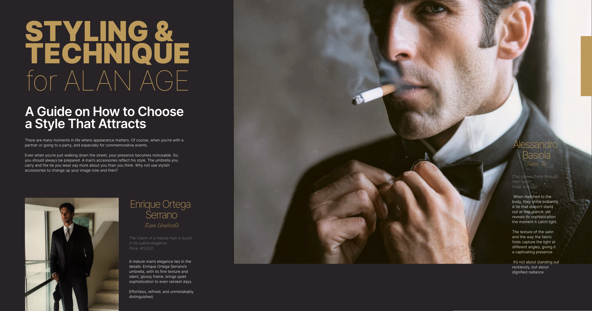 GQ editorial design project